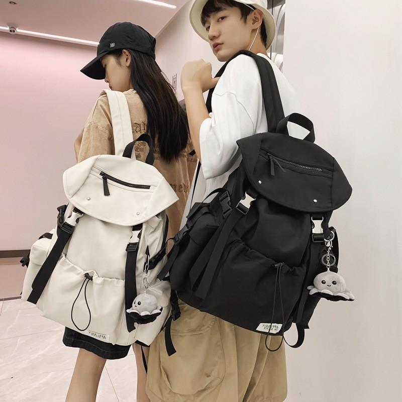 Unisex Fashion Nylon Travel Backpack With Multiple Compartments For Daily Use
