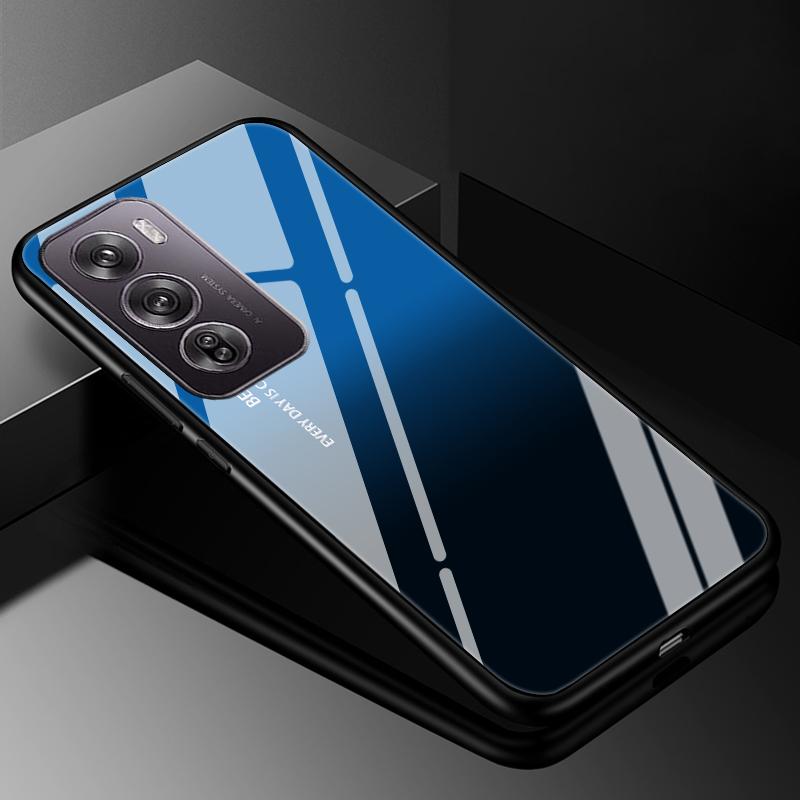 Für OPPO Reno12 Reno 12 Pro 12Pro Hülle Abdeckung Hartglas Hüllen für OPPO A60 4G / realme c61 4G Harte Rückseite Bumper Für Reno 12