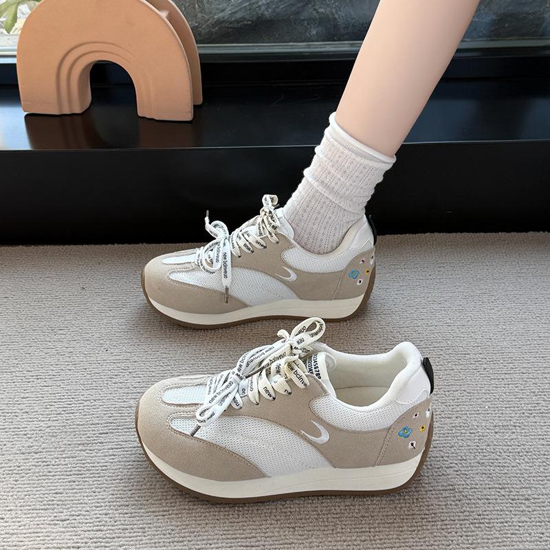 Platform Shoes Women's Heightening New Summer Breathable Sports and Leisure Shoes