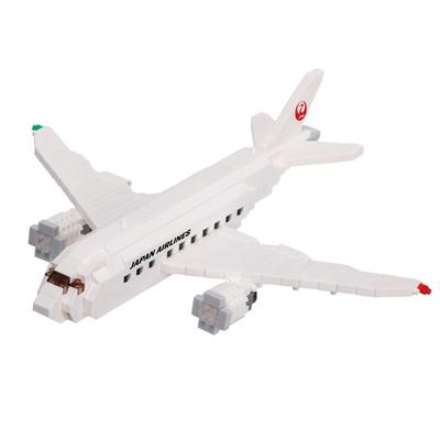 Kawada Nanoblock JAL Passenger Plane 580 Pieces X 10 X Cm Ages 12 and Up Interior Hobby 19.5 18.5 NBM-044