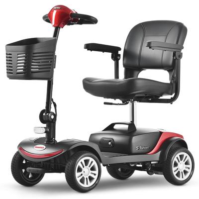 Scooters Eléctricos Adecuados para personas mayores/discapacitadas Motor Sweetrich S1 Sport 300W Velocidad Máxima 6Km/h 24V 12AH Autonomía 15Km Carga 136Kg
