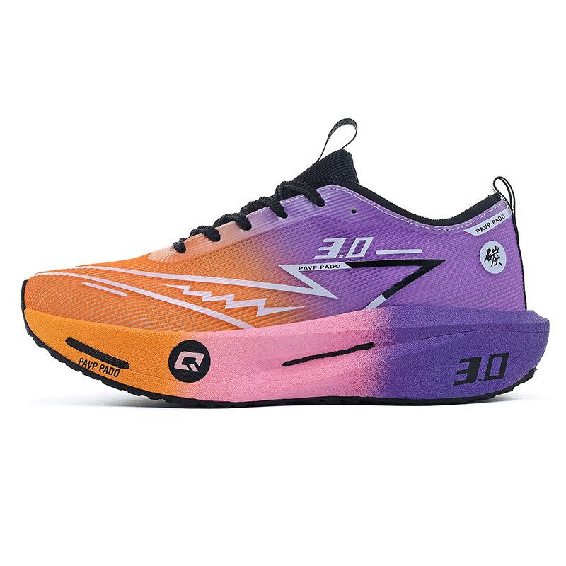New cushioning running shoes men's breathable carbon board sports shoes men's and women's casual shoes