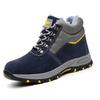 Stivale di sicurezza sul lavoro Scarpe antinfortunistiche anti-sfondamento Stivale da uomo Scarpe protettive da costruzione antiscivolo per esterno