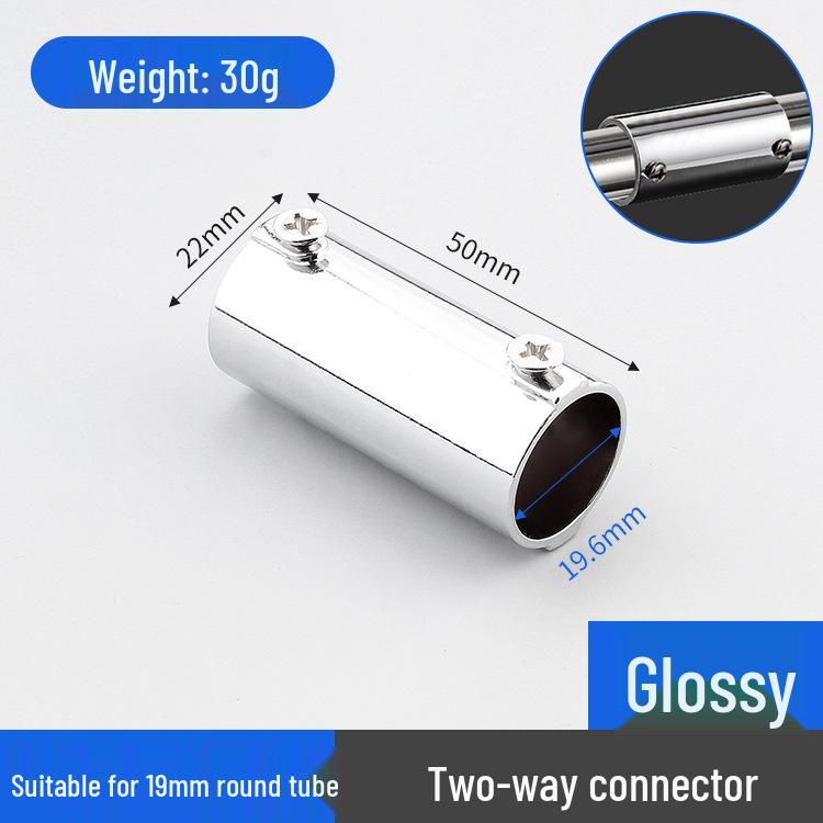 Yingya Stainless Steel Pipe Connector for 19mm-25mm Clothes Drying Rack