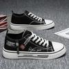 Canvas shoes, men's shoes, spring breathable thin design, student sports and leisure