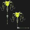 Est 1Pcs Hook Fishing Bait Cage Four Hook Carbon Steel Line Group Feeder Sinker Float Sharp Fishing Spring Bait Cage Tools