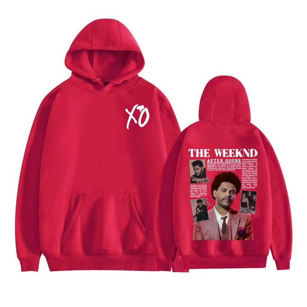 2026 Vendita Calda The Weeknd XO After Hours Til Dawn Felpe Uomo Donna Moda Vintage Morbido Cotone Felpa alla Moda Streetwear per Look Quotidiani