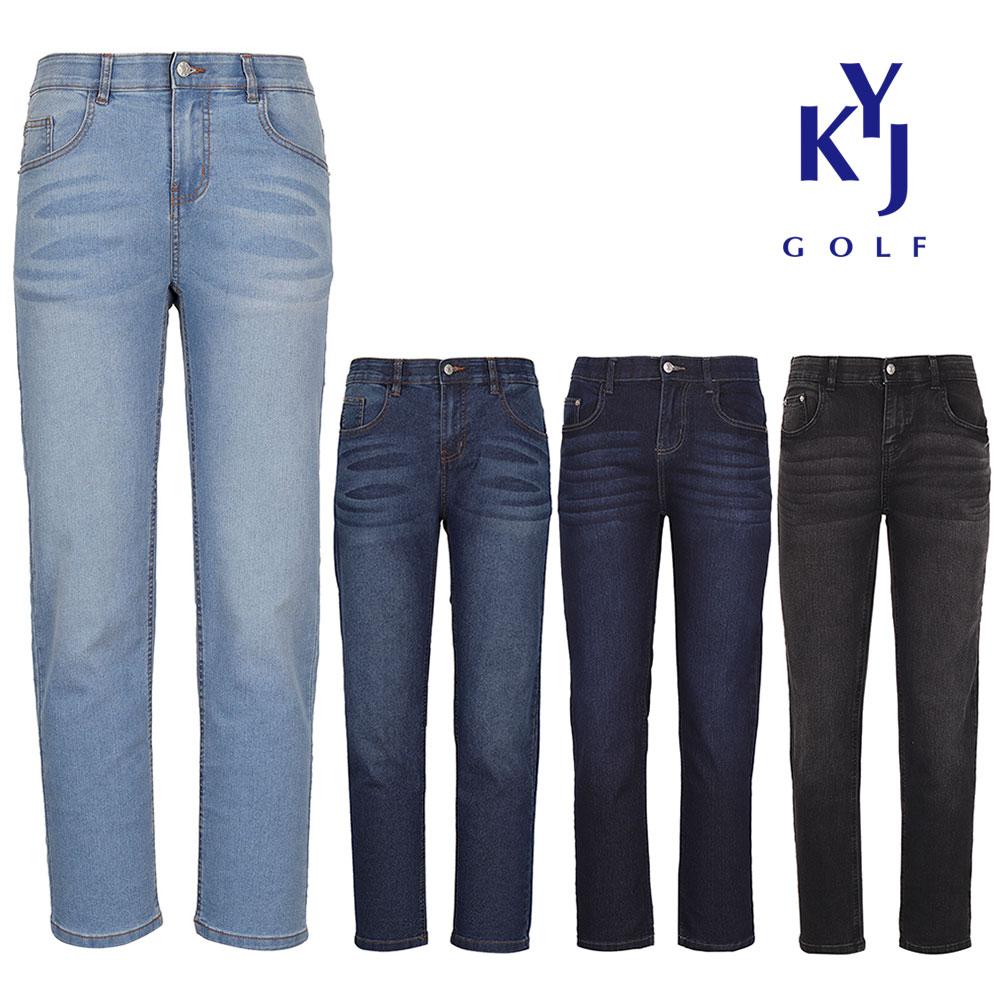 KIM YOUNG JOO GOLF Spring/Summer Men'S Jeans Magic Elastic Stretch Straight Fit Pants Dommjn17