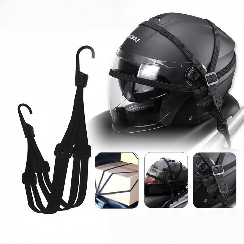 Universal Elastic Rope Motorcycle Luggage Strap Helmet Fixed Strap Rope Net Tension