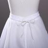 Six-Ring Steel Crinoline Wedding Dress Underskirt - Puffy White Performance Costume Skirt Without Gauze