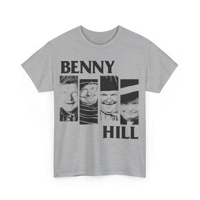 Benny Hill Tee, Funny T-Shirt, Vintage TV Show Shirt, British Comedian Top