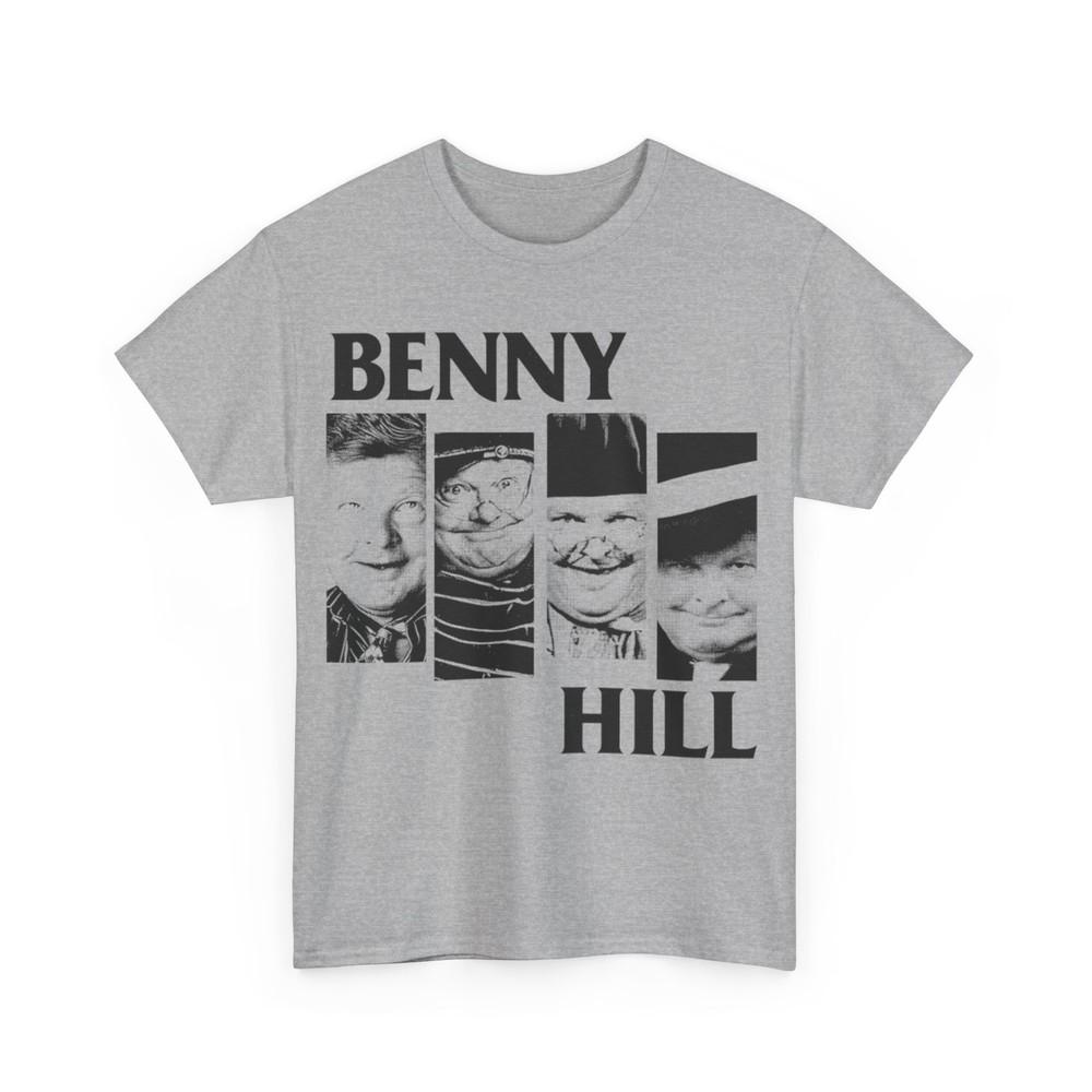 

Benny Hill Tee, Funny T-Shirt, Vintage TV Show Shirt, British Comedian Top 2XL