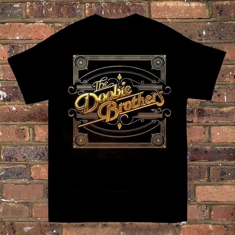 Inspired The Doobie Brothers Cotton Men Black S To 5XL TShirt Gift Fans Unisex T-Shirt