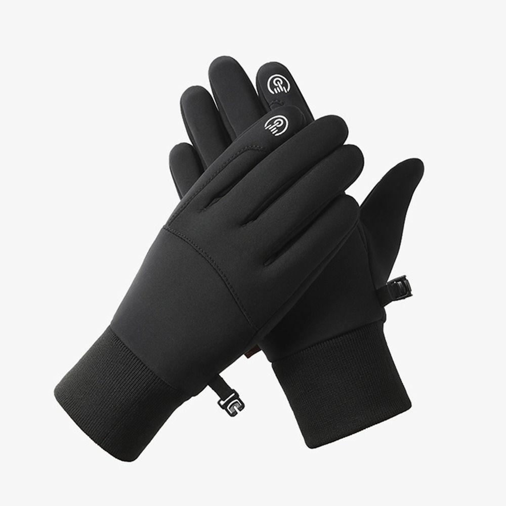 Anti-Slip Winter Gloves Touchscreen Protective Mittens Ultralight Sports Mittens  Running