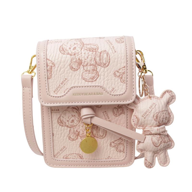 Dámská taška na mobil přes rameno 2025 nová módní výklenková designová malá čtvercová taška na mobil