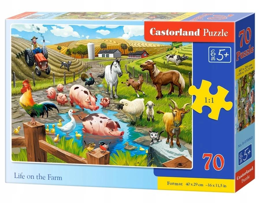 Puzzle 70 Pieces B-070060 Life On the Farm