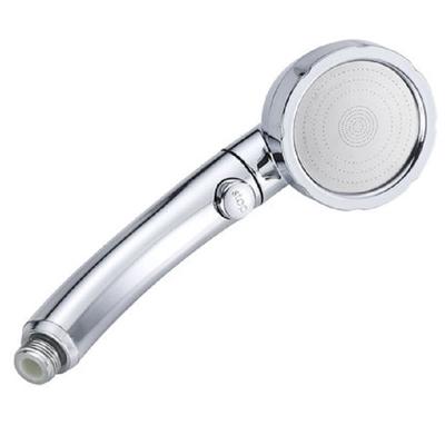 3 Modes High Turbo Pressure Chrome Shower Head Bathroom Powerful Water Saving