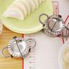 Kitchen Dumpling Mould Dough Press DIY Pastry Maker Samosa Empanada Mold Steel