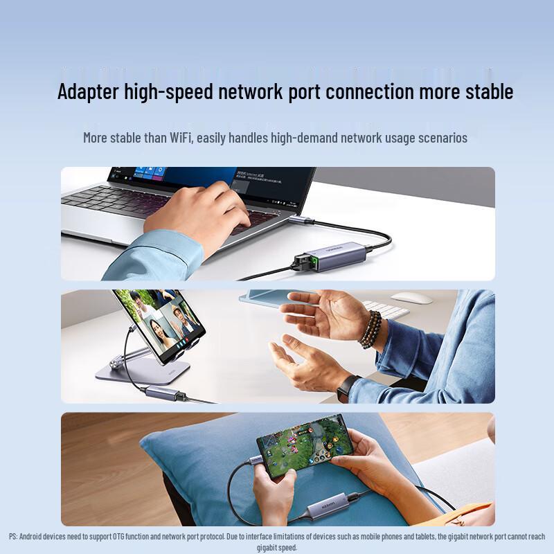Ugreen USB-C na Ethernet adaptér