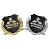 lcbk8 Metal Shield Badge Car Sticker Rear Side Body Emblem for Mitsubishi Outlander Lancer 9 10 ASX Eclipse Pajero L200 Accessories