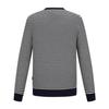 FERRAROMILANO Crochet Stripe Round Knit Navy (Am0Ftsr15149)