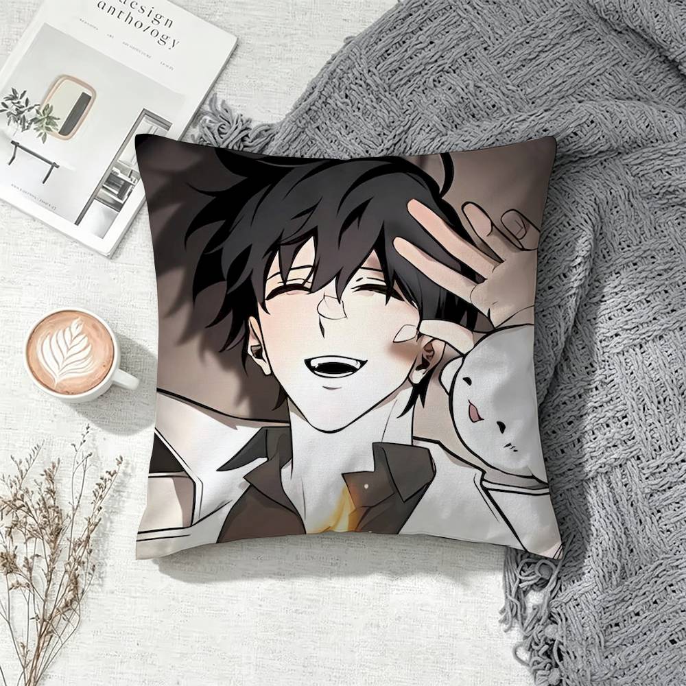 Kim Dokja ORV Square Pillow Case Multi Sizes For Car Home Bedroom Decor Custom Valentine Gifts