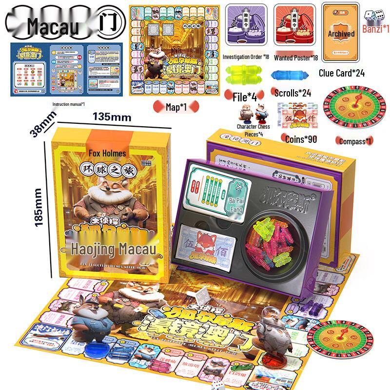 Brangdy Monopoly China World Tour Board Game