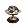15.24 Cm Armillary Sphere On Elegant Wooden Base A Nostalgic Decor Accent for Your Home Décor Armillary Sphere Best Gift