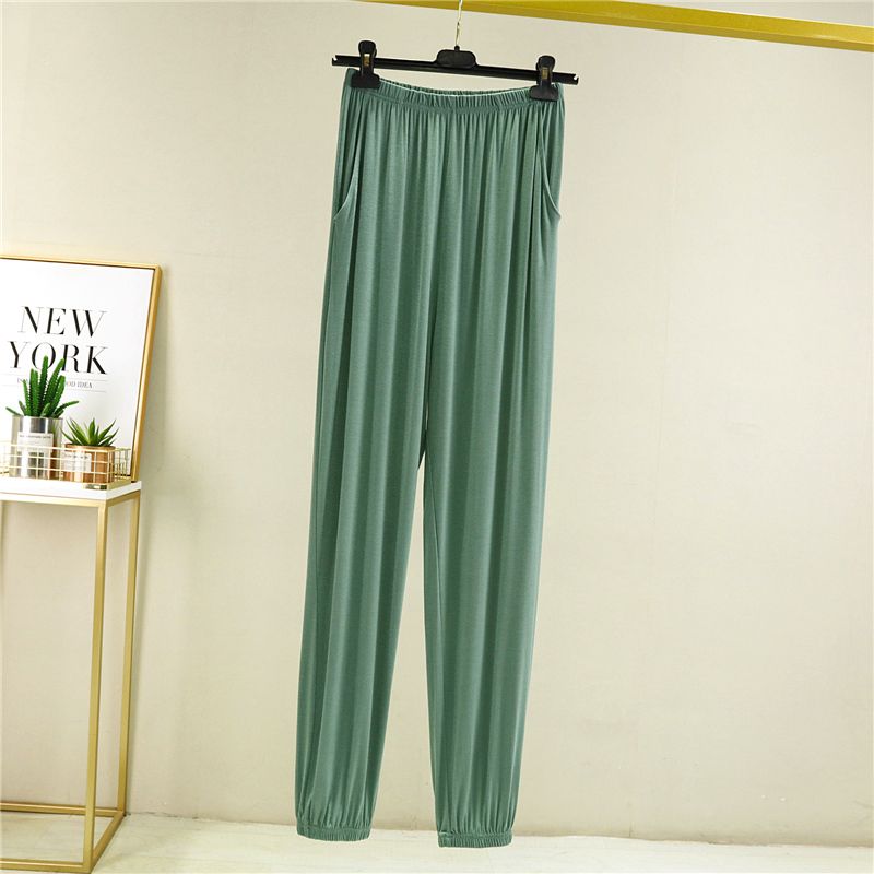 

Men s Thin Modal Leggings Loose Sports Pants Summer Lantern Pants Plus Size Sleeping Pants 6XL