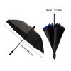 125cm Umbrellas With Waterproof Cover Enlarged Portable Long Handle With Curved Hook, Automatic Sun Umbrella Rain Umbrellas