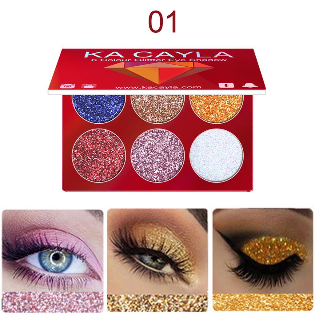 

Makeup Eye shadow Eyeshadow Cosmetic Set Eye Shadow 6 Colors