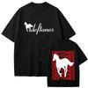 Rock Band Deftones White Pony Graphic Tshirt Unisex Unisex Gothic Punk Streetwear Hip Hop Pure Cotton Fashion Unisexs Tshirt