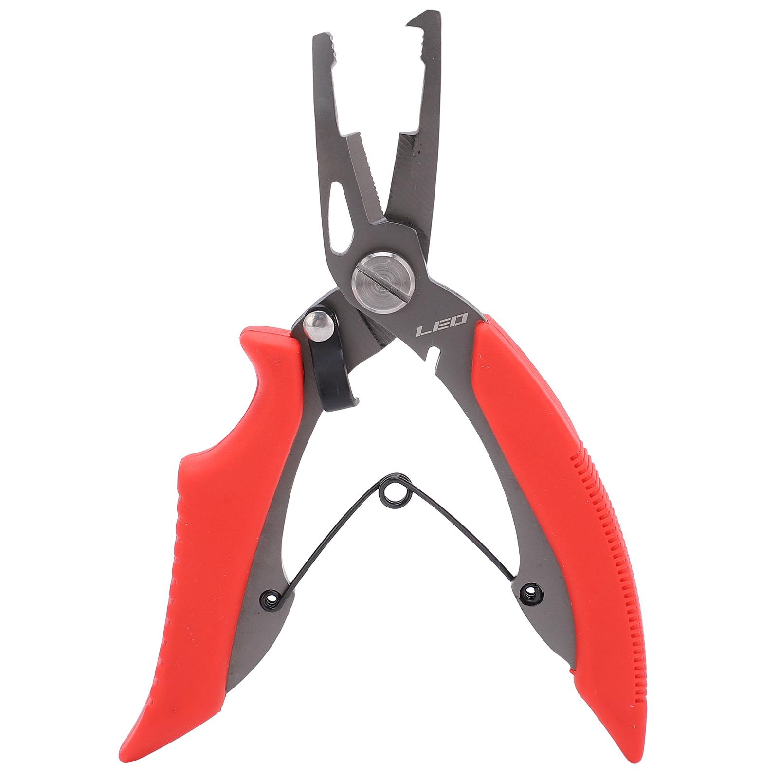 Fishing Pliers Stainless Steel Ergonomic Anti Slip Handle Pliers Fishing Gear Accessory