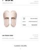 Fashionable Cross-Border Open-Toe Non-Slip Slippers – Spring/Autumn Style with Flat Heels, Furry Design, and Thickened Sole for Couples