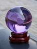 Wholesale Transparent Decorative Purple Pink White Green Yellow Red Blue Black Clear K9 Colored Crystal Glass Balls Solid