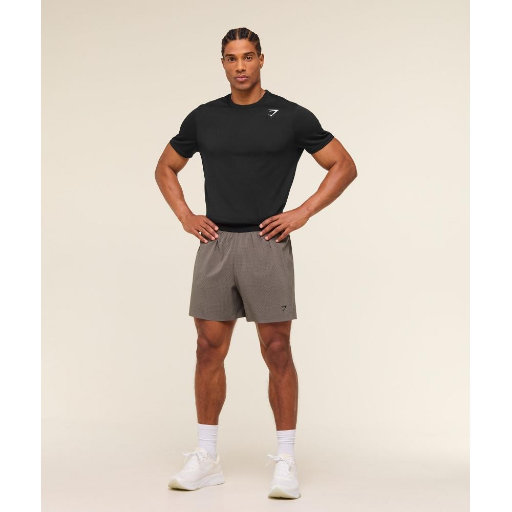 Gymshark Sport Zero 5  Short Cool Brown A4b6c Nbzg