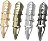 Men's Knuckle Joint Full Finger Double Ring Punk Rock Eagle Claw Armor Activity Ring Gothic Halloween Cosplay Jewelry for Women