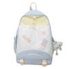 Schoolbag Schoolbag for Girls, Sweet Style, New High School Students, Large Capacity Backpack, Small Fresh Contrasting Color Girl Backpack