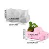 Unique Vehicle Shape Succulent Planter Retro Car Shape Silicone Mold For Succulent Planter And Candle Vessel DIY Crafts