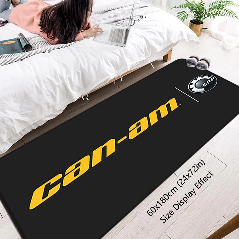 Foot Rug Welcome Floor Mat for CAN-AM BRP Racing Motorcycle Entryway Hallway Carpet Kitchen Water Absorb Rugs Fluffy Home Decor