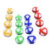 16x Sturdy Sticky Balls, Indoor/outdoor, Lightweight, Hook And Loop