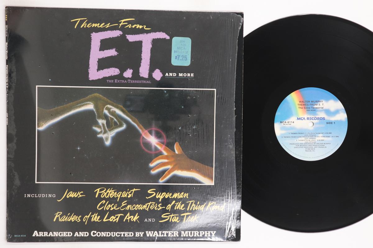 

LP Record OST WALTER MURPHY Themes From E. T. The Extra Terre MCA6114 MCA 1982 US Soundtracks Musicals Used