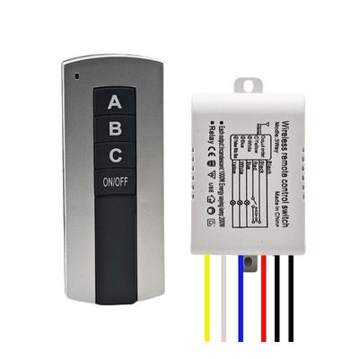Three-Way Wireless Remote Control for 220V Lighting Fixtures