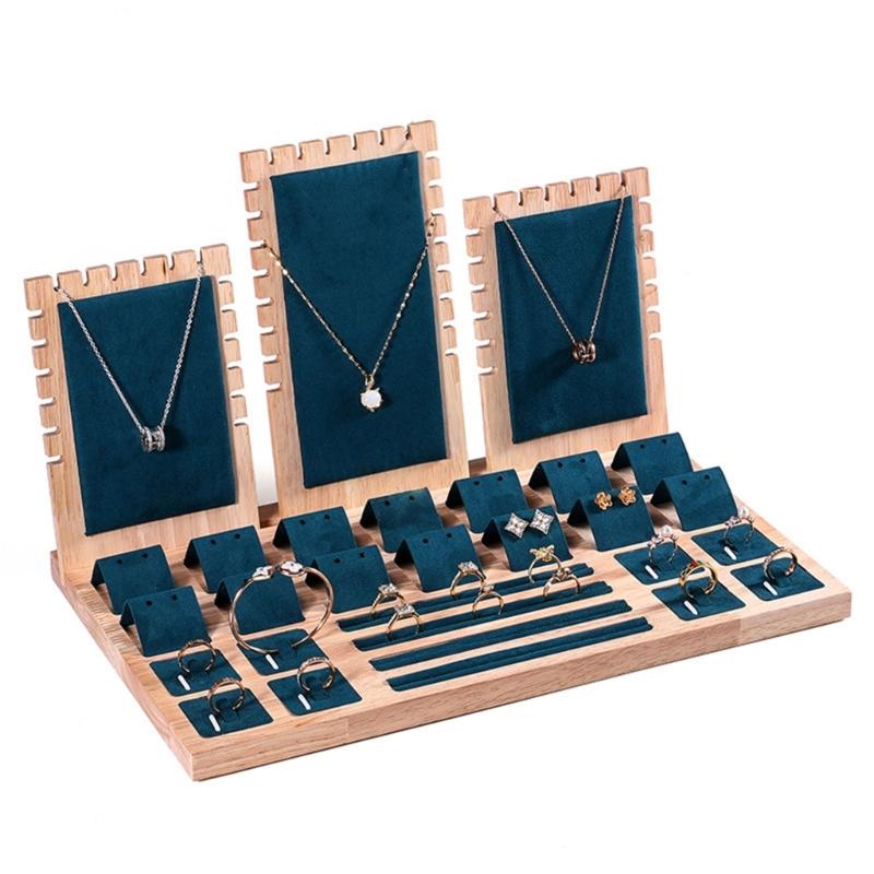 Minimalist Jewelry Tray Organizer Durable Earrings Necklaces Bracelets Holder Multi Layered Accessories Display Shelf