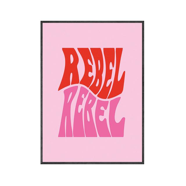 Poster Songtexte Wandkunst Poster Groovy Rainbow Bunte Mode Leinwand Malerei Poster und Drucke Wandkunst für Zimmer Home Decor