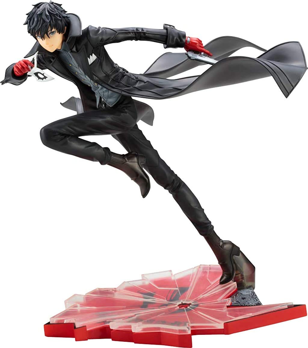 

Kotobukiya ARTFX J Persona 5 Протагонист Фантомный вор Масштабная ПВХ фигурка Версия. 1/8 Предварительно окрашенный чёрный