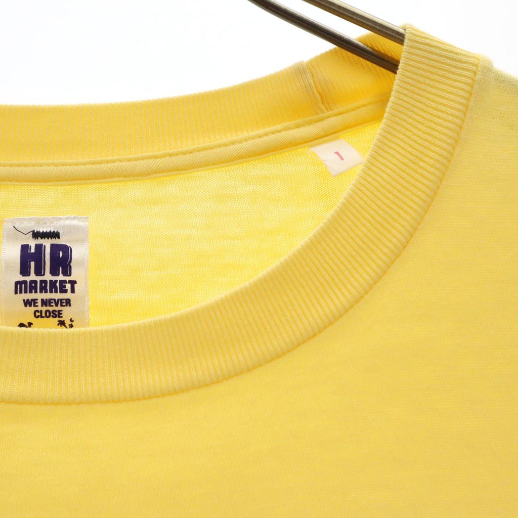 HOLLYWOOD RANCH MARKET Made In Japan Short Sleeve T-shirt 1 Yellow Poke T Men's Used