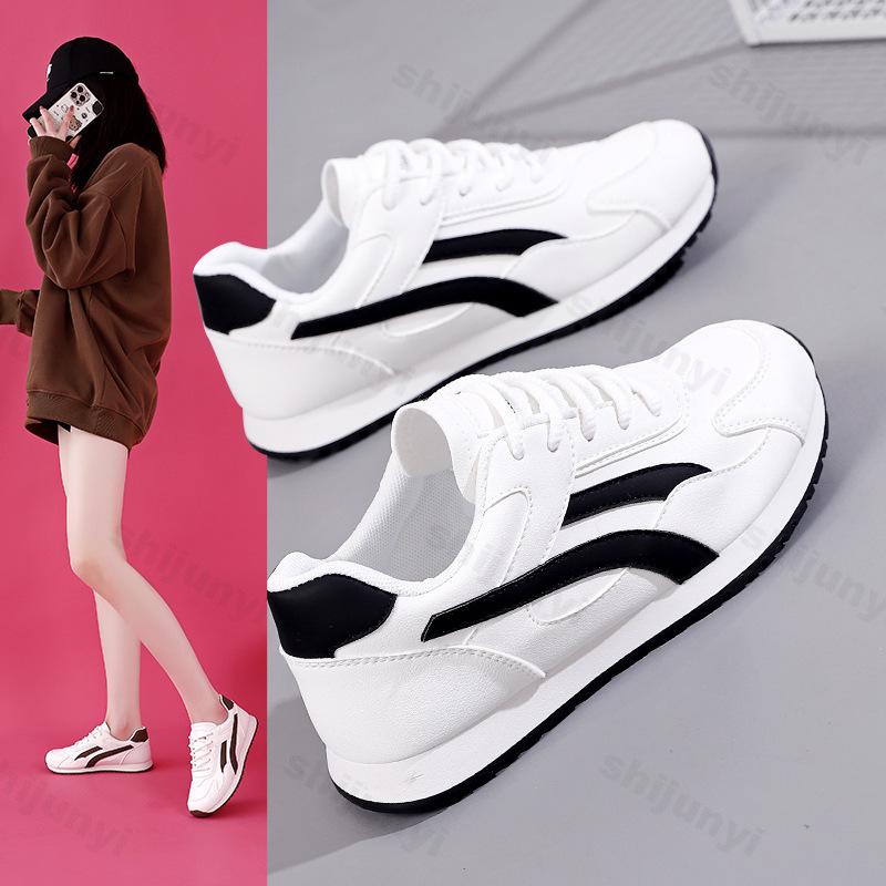 2025 Women's Spring New Comfortable Casual Shoes Non Slip Hard-Wearing Sneakers Cross Tied Lace Up Vulcanized Shoes