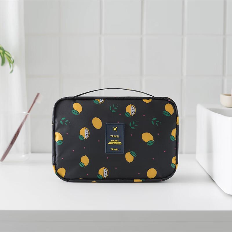 Xinqin Portable Dry-Wet Separation Cosmetic Bag with Hook
