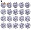 20Pcs 10mm Czech Crystal Stones Pave Clay Round Disco Ball Spacer Beads Accessories